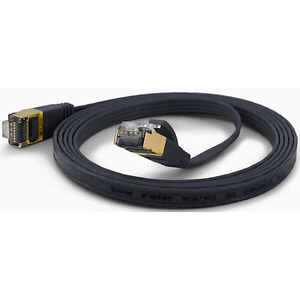 wantec FTP-Patchkabel Cat.6A sw 3,0m RJ45 1,6x6,5mm 7092 sw 3,0m